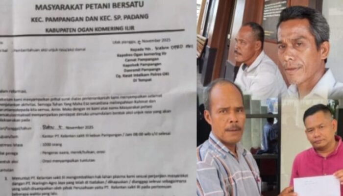 Ribuan Massa Siap Geruduk PT Kelantan Sakti III, Desak Pengembalian Lahan Plasma