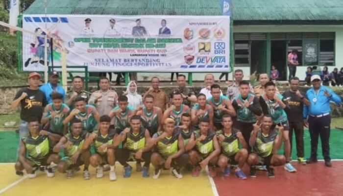 Buka Turnamen Voli, Ini yang Ditegaskan Ketua PBVSI Fakfak