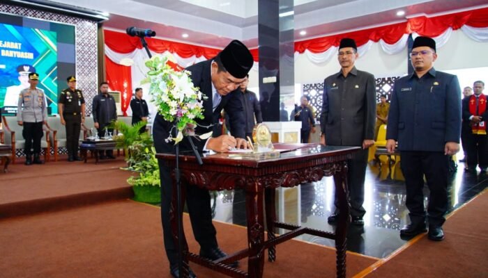Bupati Muba Lantik Sejumlah Pejabat Pimpinan Tinggi dan Fungsional