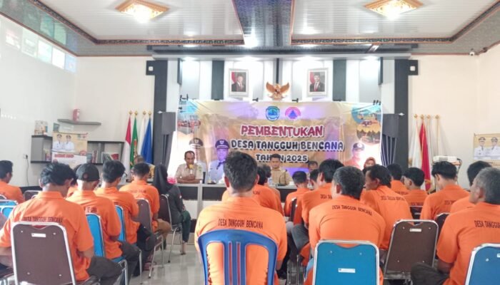 BPBD PALI Gelar Pelatihan Karhutla di Desa Sukamaju, Begini Kata Kades Rudini