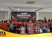 Satresnarkoba Polres Tulungagung Ungkap 36 Kasus Narkoba, 41 Tersangka Diringkus!