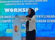 Selaras Dengan Visi Misi Bupati, DP3AP2KB Fakfak Gelar Workshop Kelompok Kerja PUG