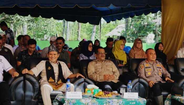 Wakil Gubernur Aceh dan Wakil Bupati Aceh Tamiang Kompak Panen Raya, Bukti Sinergi Pemerintah dan Petani