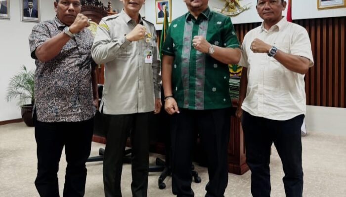 Bertemu Sekjen Kementan, Bupati Aceh Tamiang Sampaikan Proposal Pengembangan Sektor Pertanian