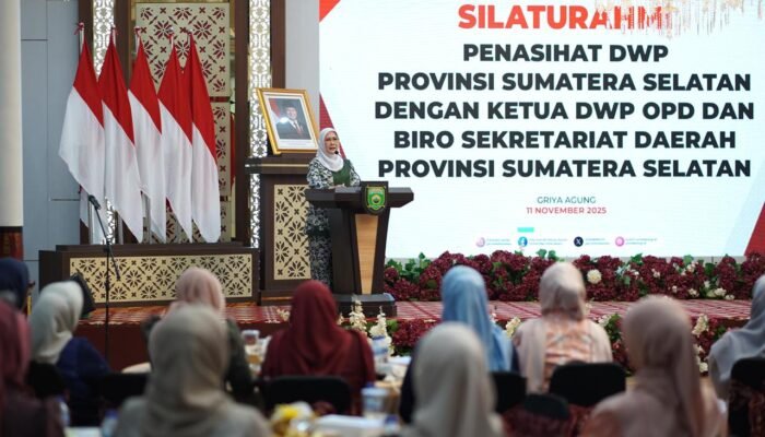 Feby Deru Ajak DWP OPD Sumsel Lebih Aktif dan Solid Jalankan Program Organisasi