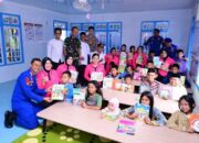 Polairud Polda Jambi Hadirkan Rumah Baca untuk Anak Pesisir Pulau Pandan
