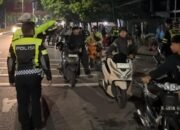 Patroli Blue Light, Polresta Malang Kota Amankan 111 Motor Diduga Untuk Balap Liar