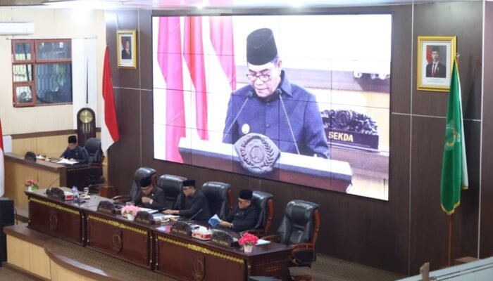 Bupati Toha Sampaikan Jawaban Fraksi, Tegaskan Komitmen Muba Percepat Pembangunan dan Tingkatkan Kesejahteraan