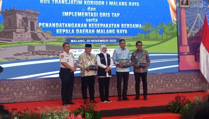 Solusi Urai Kemacetan, Bus TransJatim Koridor I Resmi Diluncurkan di Malang Raya