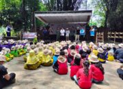Polwan Polresta Sidoarjo Beri Edukasi Bijak Gunakan Gadget Sejak Dini di Kampung Lali Gadget