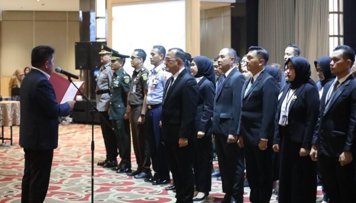 Gubernur HD Lantik Plt Kadin Kominfo Daud Amri Jadi Pengurus Bakohumas Sumsel Periode 2025-2030