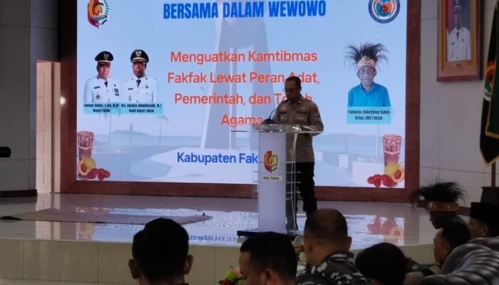 Polres Fakfak Kedepankan Pendekatan Humanis