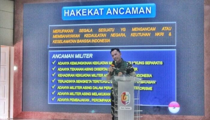 Forum Wewowo, Dandim 1803/Fakfak Ajak Warga Masyarakat Jaga Kamtibmas