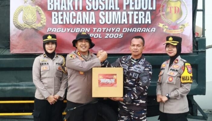 Bentuk Kepedulian Bencana Alam Sumatera, Paguyuban Tathya Dharaka Akpol 2005 Kirim Ribuan Paket Sembako