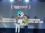 Kemendukbangga/BKKBN Provinsi Jawa Timur Raih Penghargaan di Ajang KI Awards Jawa Timur 2025