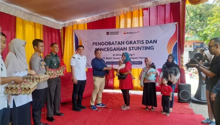 Aksi Nyata PTBA: Tingkatkan Kesehatan Warga dan Atasi Stunting