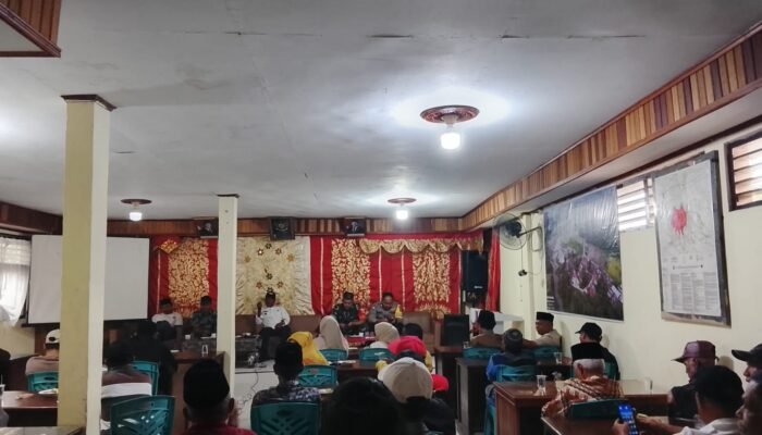 Terkait Masalah Proyek Air Bersih, Wali Nagari Pasiah Laweh Gelar Rapat Khusus Bersama Warga