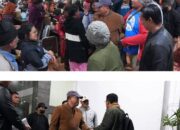 Bupati Karo Sambut Kedatangan Rombongan Pertua Diaken dan Keluarga yang Terdampak Longsor dan Banjir di Pandan
