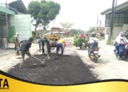 Dinas PUPR Tulungagung Gerak Cepat Tambal Jalan Rusak di Gamping Usai Sidak Bupati