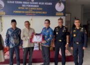 Bea Cukai Nanga Badau Serahkan Hibah Barang Milik Negara ke Pemkab Kapuas Hulu