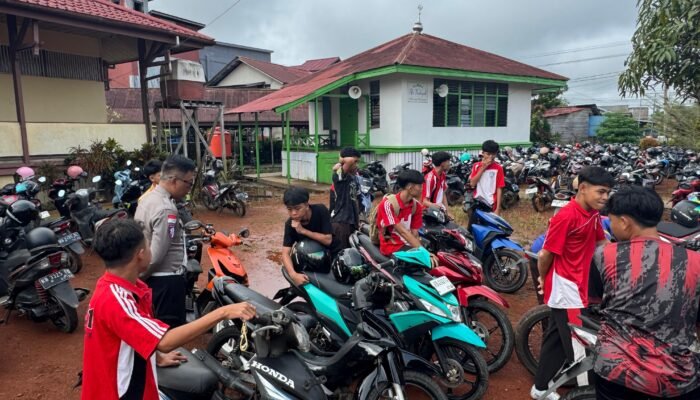 Satlantas Polres Kapuas Hulu Tertibkan Knalpot Brong, Pelajar Diminta Ganti ke Knalpot Standar