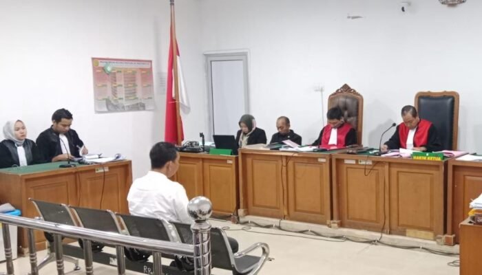 Sidang Perkara Korupsi Pengadaan APAR di Empat Lawang Terdakwa Bembi Sampaikan Eksepsi 