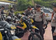 Sat Samapta Polresta Sidoarjo Gelar Pengecekan Kesiapan Personel Pengamanan Nataru dan Antisipasi Bencana Hidrometeorologi