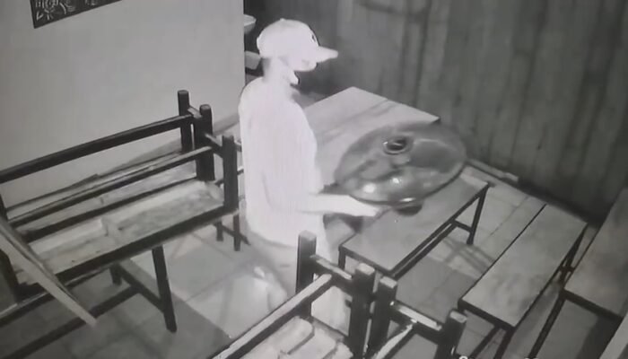 Pencuri Bertato Gondol Dua Kipas dari Resto di Sekip Pangkal Palembang