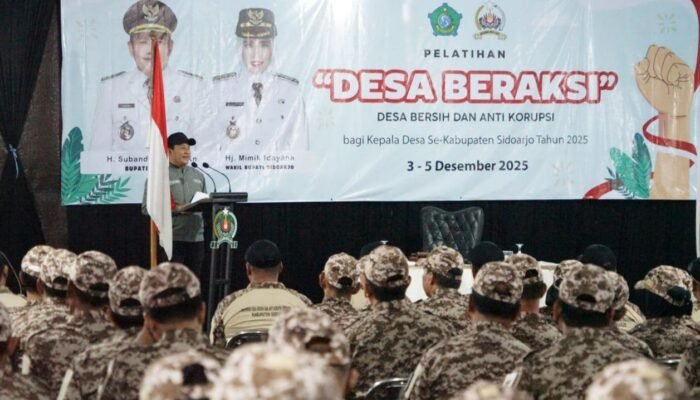 Pemkab Sidoarjo Gelar Retret “Desa Beraksi” untuk Perkuat Integritas Kepala Desa