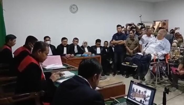 Terdakwa H Alim Didakwa JPU Kejari Muba Rugikan Negara Rp 127 Miliar