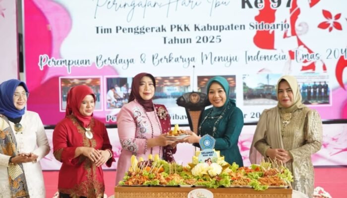 TP PKK Sidoarjo Rayakan Hari Ibu ke-97 dan HDI: Perempuan Berdaya Menuju Indonesia Emas 2045