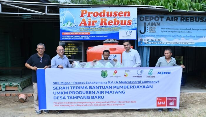 Repsol Sakakemang B.V. (A MedcoEnergi Company) Dukung Kemajuan Pendidikan dan Ekonomi Lokal di Musi Banyuasin