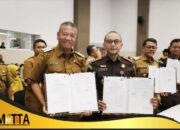 Bupati Tulungagung Hadiri Penandatanganan MoU Pemda–Kejaksaan se-Jatim, Perkuat Penegakan Hukum Humanis