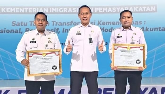 Lapas Sidoarjo Raih Penghargaan WBK 2025