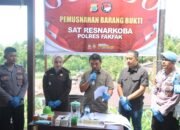 Sat Resnarkoba Polres Fakfak Ungkap Kasus Narkotika dan Miras Lokal