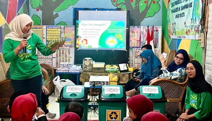 Pertamina Patra Niaga Sumbagsel Edukasi Pemilahan Sampah Sejak Dini di TK Esquimer Lubuklinggau