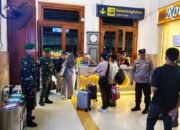 Polresta Sidoarjo Perketat Pengamanan Stasiun Sambut Libur Natal dan Tahun Baru