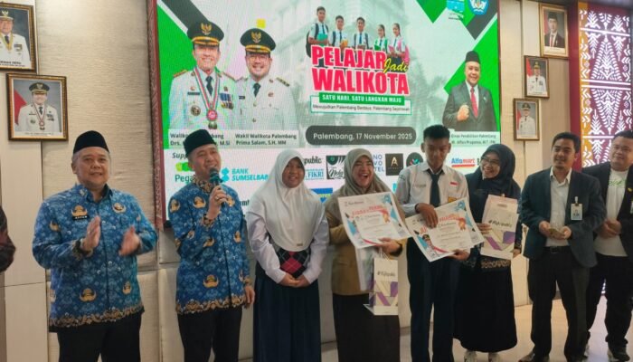 Bank Sumsel Babel Apresiasi Pelajar Berprestasi Melalui Tabungan Pesirah Junior