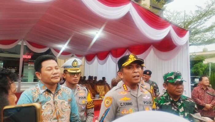 Polresta Sidoarjo Gelar Apel Pasukan Operasi Lilin Semeru 2025, Siap Amankan Perayaan Nataru