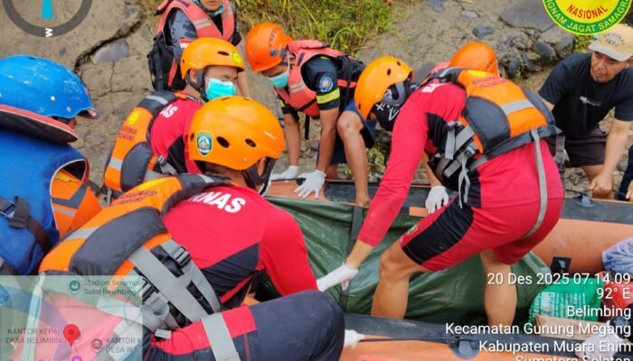 Kejar-Kejaran Dengan Polisi, Reno Akhirnya Ditemukan Mengambang di Sungai Lematang