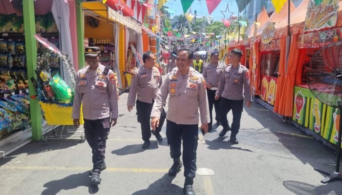 Polsek Sidoarjo Kota Masifkan Patroli Keamanan di Pusat Perbelanjaan Selama Libur Nataru
