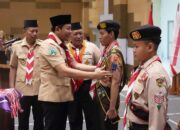 Semangat Generasi Muda, Bupati Sidoarjo Subandi Lantik Pramuka Garuda 2025 di MPP