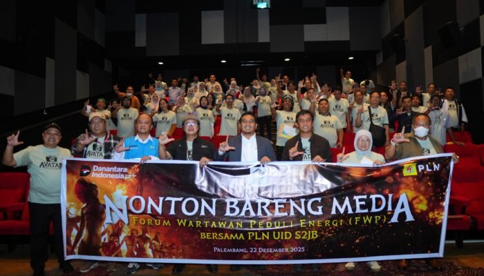 Pererat Silaturahmi, PLN UID S2JB Gelar ‘Nobar’ Insan Pers