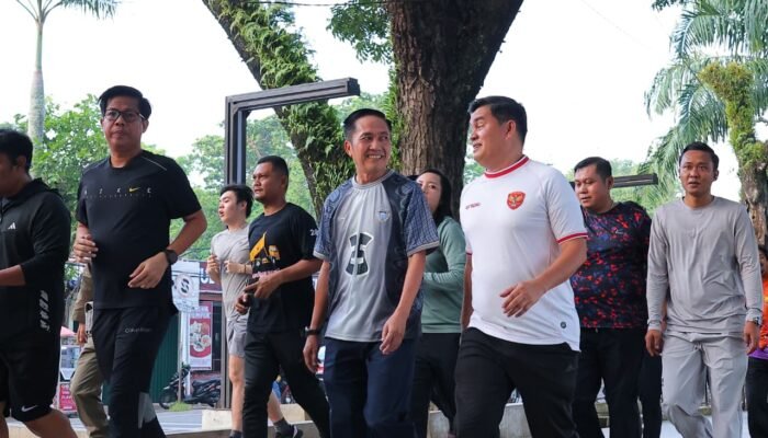 Dari Olahraga Pagi hingga Diskusi Integritas, Wali Kota Palembang Bangun Kolaborasi dengan Kejaksaan