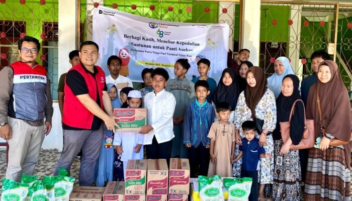 Pertamina Patra Niaga Regional Sumbagsel Peringati HUT ke-68 Pertamina Dengan Berbagi Ke Panti Asuhan di Bengkulu Utara