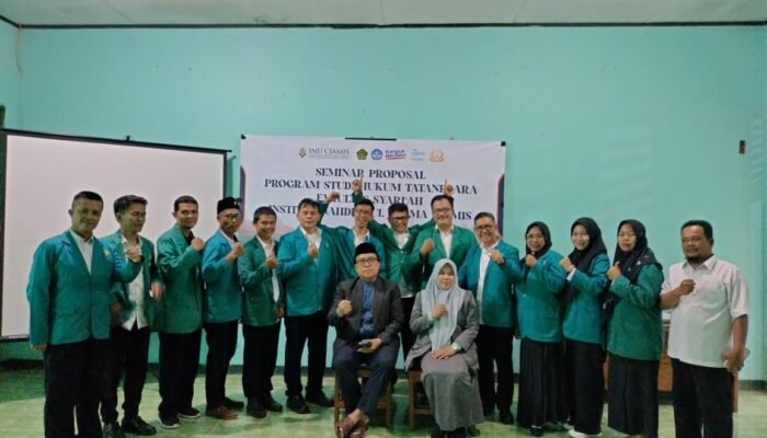 Mahasiswa HTN Institut Nahdatul Ulama Ciamis Angkatan Pertama Laksanakan Seminar Proposal Skripsi Perdana