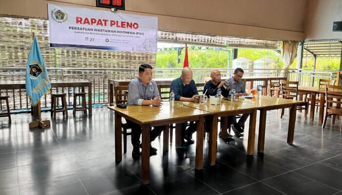 Jabat Plt Ketua PWI Sergai, Begini Pesan Rifki Warisan