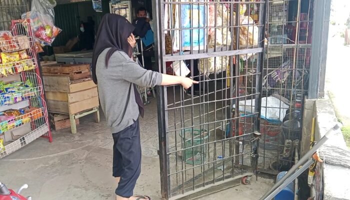 ‘Bandit Bermobil’ Jebol Toko Kelontongan di Lubuk Kawah Sukarami