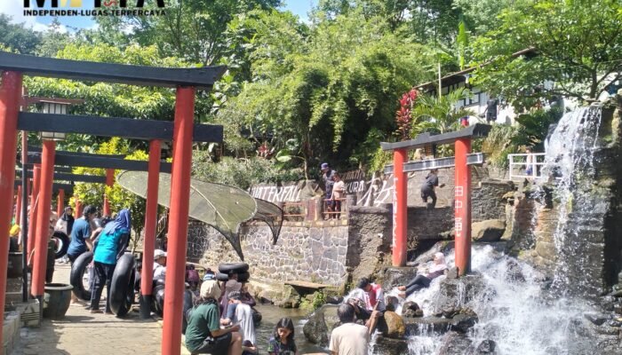 Destinasi Wisata Umbulan Tanaka Waterfall ‘Sajikan’ Pemandangan Alami Bernuansa Negeri Sakura