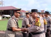 Polres Kapuas Hulu Gelar Kenal Pamit Kapolsek Silat Hulu dan Kapolsek Seberuang